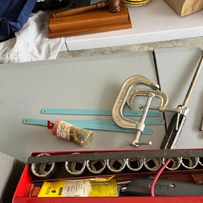 Sears Craftsman Toolbox and All Contents (G)
