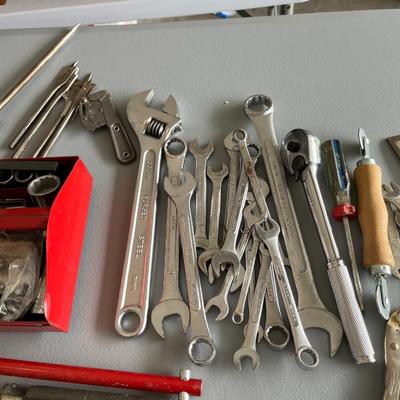 Sears Craftsman Toolbox and All Contents (G)
