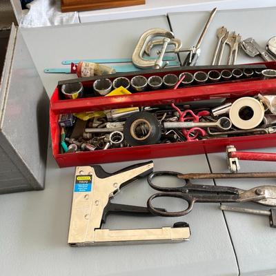 Sears Craftsman Toolbox and All Contents (G)