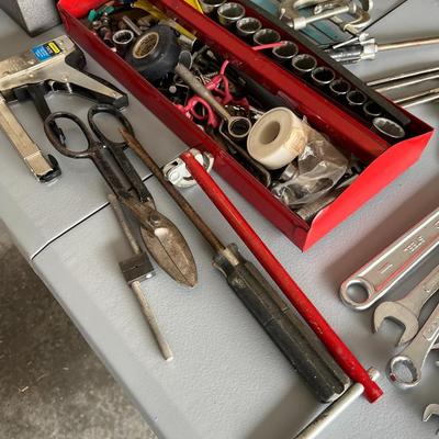 Sears Craftsman Toolbox and All Contents (G)