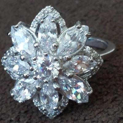 Lab created Stone Ring