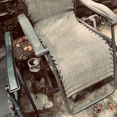 Four Zero Gravity Chairs (BW-RG)
