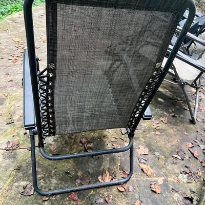 Four Zero Gravity Chairs (BW-RG)