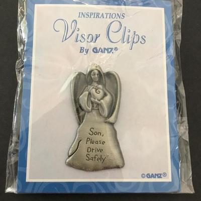 Guardian angel visor, clip