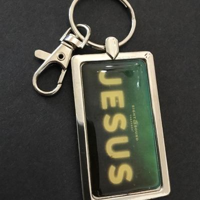Beautiful very nice Jesus keychain