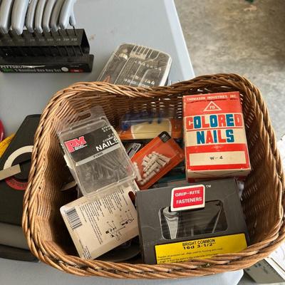 Assorted Hand Tools and Fasteners (G)
