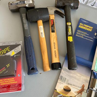 Assorted Hand Tools and Fasteners (G)