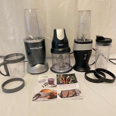 Ninja and NutriBullet Personal Blenders & Food Chopper (K-SS)