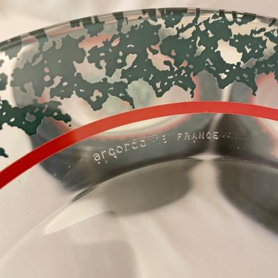 Arcoroc Christmas Dishes (LR-SS)