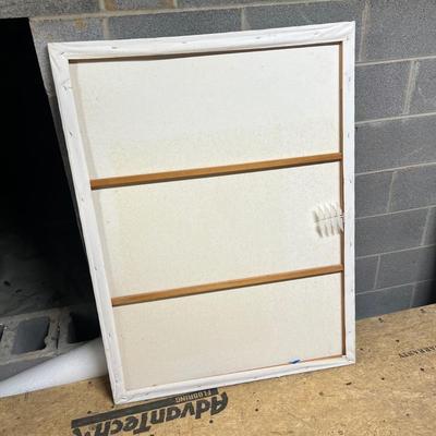 Two Large 36” x 48” Canvases (BS-RG)