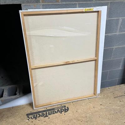 Two Large 36” x 48” Canvases (BS-RG)