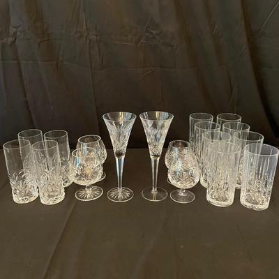 Tiffany and Waterford Crystal Barware (LR-SS)