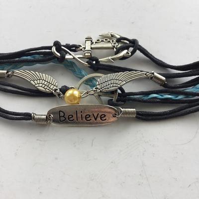 Believe multicharm beautiful unique bracelet