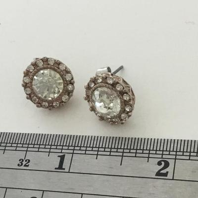 Rhinestone beautiful stud earrings