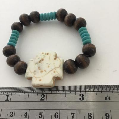 Stretchy fashion beaded bracelet