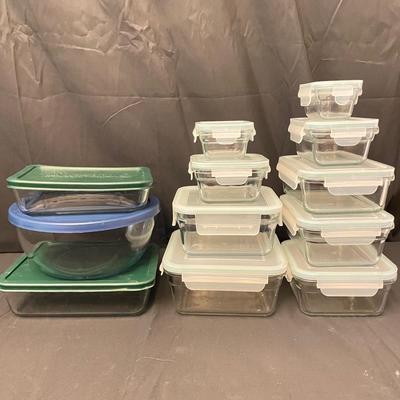 Oven-Safe Glasslock & Pyrex Food Storage (LR-SS)