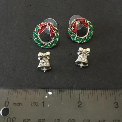 Cute Christmas stud earrings