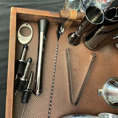 Full Bar Accessories incl Lenox & Fenway Field Glasses (K-SS)