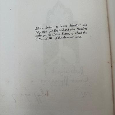 Signed Limited Edition - 1930 Willy Pogány Rubáiyát of Omar Khayyám