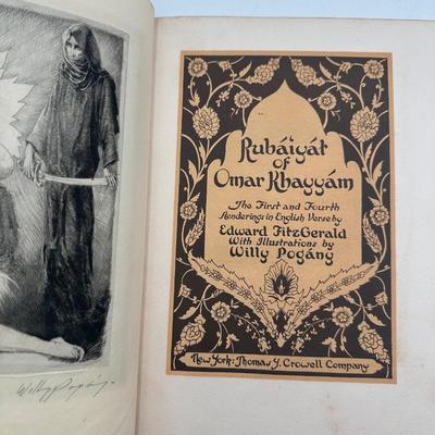 Signed Limited Edition - 1930 Willy Pogány Rubáiyát of Omar Khayyám
