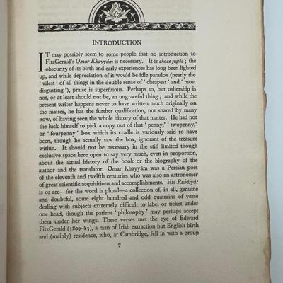 Signed Limited Edition - 1930 Willy Pogány Rubáiyát of Omar Khayyám