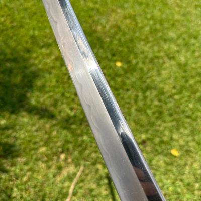 Katana Style Samurai Sword with Black Saya & Dragon Tsuba