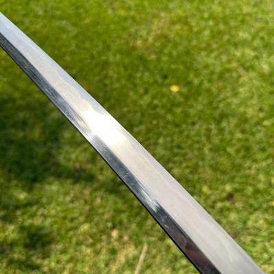 Katana Style Samurai Sword with Black Saya & Dragon Tsuba