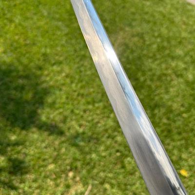 Katana Style Samurai Sword with Black Saya & Dragon Tsuba