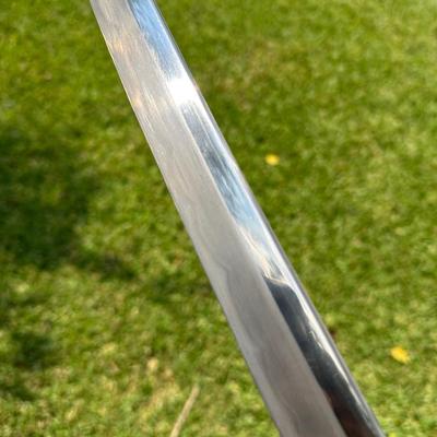 Katana Style Samurai Sword with Black Saya & Dragon Tsuba