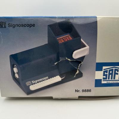 SAFE Signoscope No. 9886 – Stamp Watermark Detector – Made in Germany