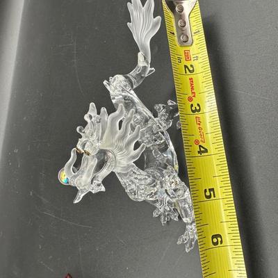 Swarovski Crystal Dragon with Stand
