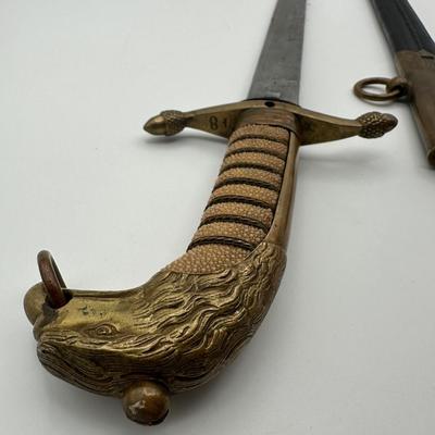 Antique Naval Dirk.