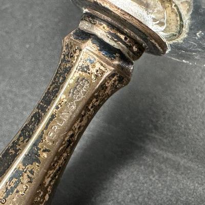 Pair of Sterling Silver Handle Bells
