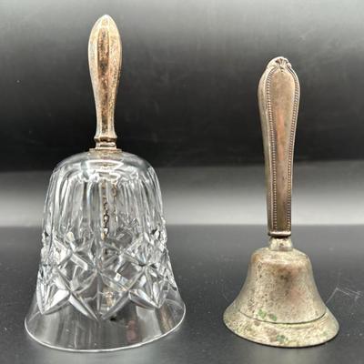 Pair of Sterling Silver Handle Bells
