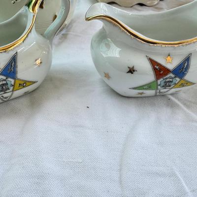 Fostoria Juice glasses, Tea pots, Large glass bowls