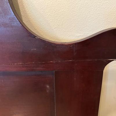 Antique Carved Four-Poster Bed