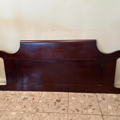 Antique Carved Four-Poster Bed