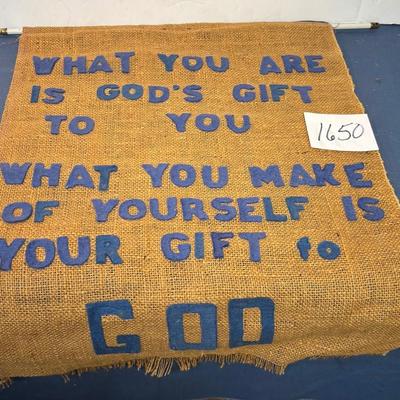 Your Gift To God