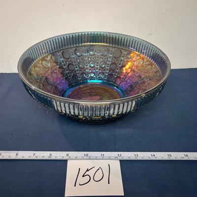 Vintage Windsor Carnival Glass Bowl