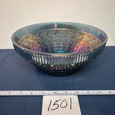 Vintage Windsor Carnival Glass Bowl