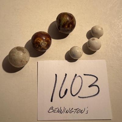 Vintage Bennington Marble Lot