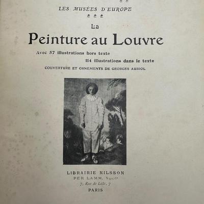 Set of 4 “Les Musées d’Europe” Art Books by Gustave Geffroy