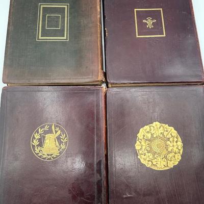 Set of 4 “Les Musées d’Europe” Art Books by Gustave Geffroy