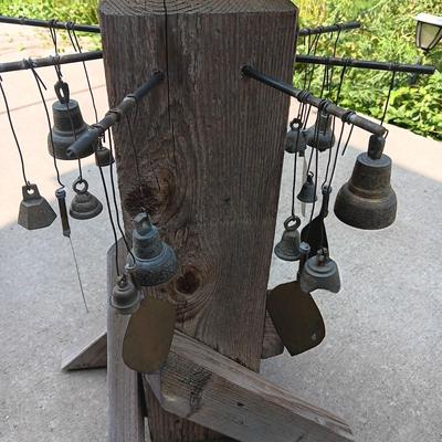 HANDCRAFTED BRASS BELL CHIME