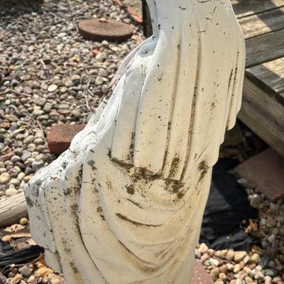 Virgin Mary Cement Statue