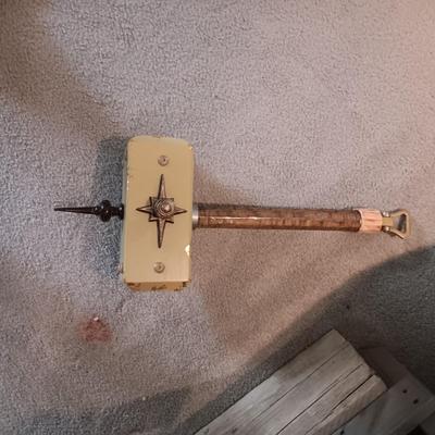 HANDCRAFTED STAND FOR SWORDS, SPEARS, BOWS, ETC AND A LARGE BOW, DRAGON SLAYER, FLAG AND POLE PLUS MORE