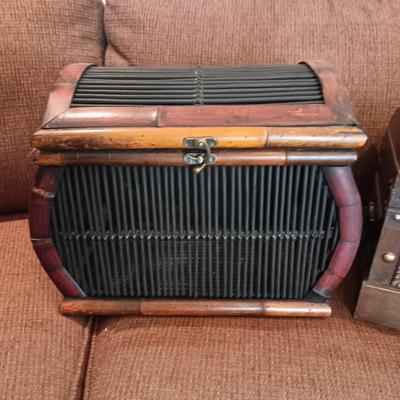 2 DECORATIVE TRUNKS