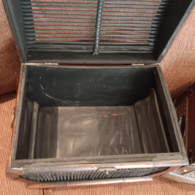 2 DECORATIVE TRUNKS