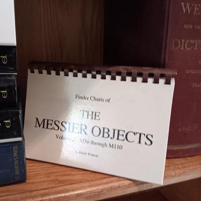 MESSIER AND OVERLOOKED OBJECTS, BURNHAMS CELESTIAL HANDBOOKS PLUS MORE