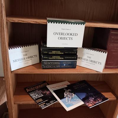 MESSIER AND OVERLOOKED OBJECTS, BURNHAMS CELESTIAL HANDBOOKS PLUS MORE